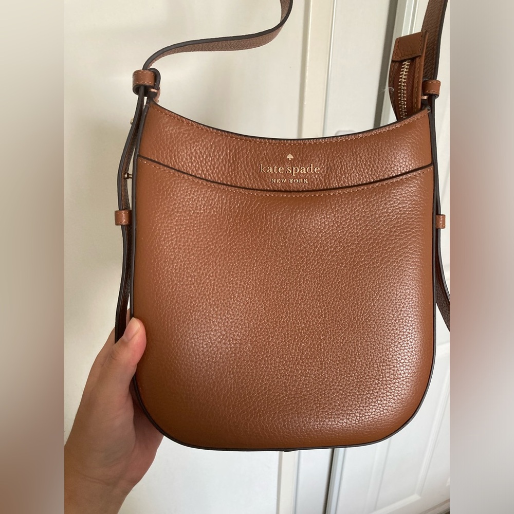 Kate Spade crossbody tan leather